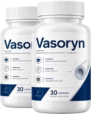 Vasoryn cardiovascular support capsule bottle